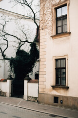 Old houses in Krakow, Poland