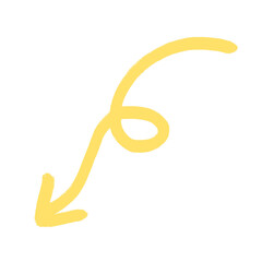 Yellow arrow 