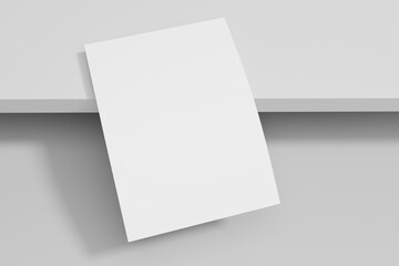 blank white box