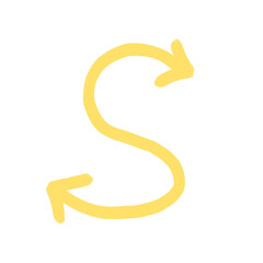 S arrow