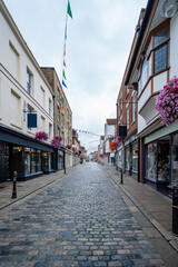 Naklejka premium View of Canterbury, a small town in southeast England 