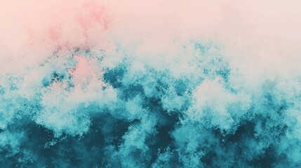 Obraz premium Realistic illustration of abstract background with blurred grainy gradient color in blue teal, red beige, and orange noise texture is used for the cover design