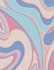 Abstract background with hand drawn doodle lines art.