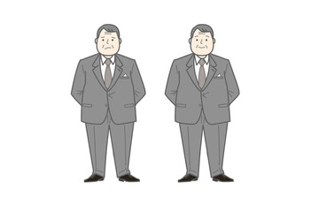 ビジネスマン, 中年男性, スーツ, キャリア, 自己受容, メンタルヘルス, 働き方改革, ビジネスライフ, 仕事の悩み, 管理職, 会社員, 健康管理, ストレス, ワークライフバランス, 生活習慣, ビジネスパーソン, 人生設計, キャリアチェンジ, 自信, 仕事のストレス, 体型, 健康意識, 仕事と生活, 経営者, 社会人, 企業研修, ビジネスマナー, 仕事環境, 職場, 仕事の悩み,