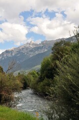 Obraz premium Unterwegs im Stubaital