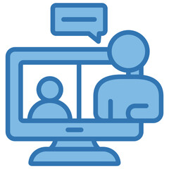 Online Meeting Icon