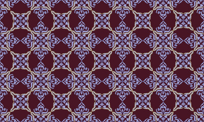 This elegant red and  grey seamless damask vector pattern is ideal for fabric applications like upholstery, curtains, luxury bedding, table linens, fabric pattern, decorative cushions, high-end fashio