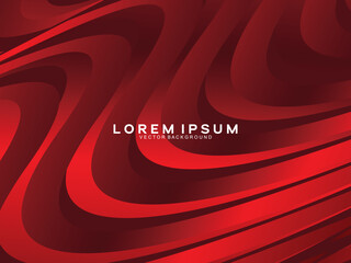 Abstract dynamic red wave background. Dark wave texture pattern design. Modern wavy lines texture. Luxurious and elegant style.