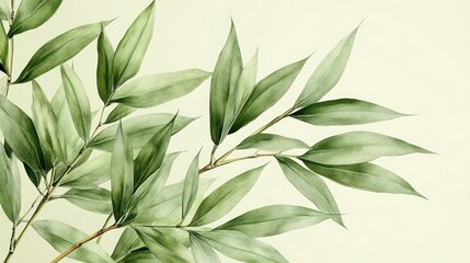 Obraz premium Delicate greenery