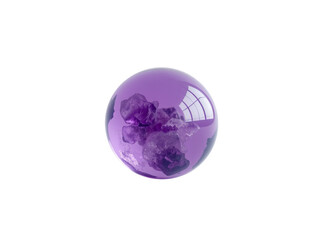 Amethyst Allure: A Radiant Chromatic Orb