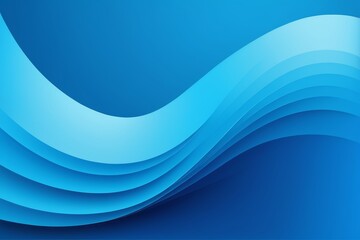 Obraz premium a close up of a blue wave background with a blue sky