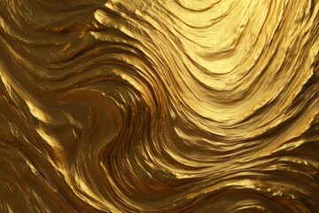a close up of a gold marble texture with a black background