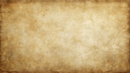Fototapeta premium Aged Paper Texture A Background of Worn and Weathered Parchment with Subtle Color Variations and Creases Ideal for Vintage Designs and Projects