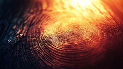 A smooth teak woodgrain with a warm orange-brown tone.