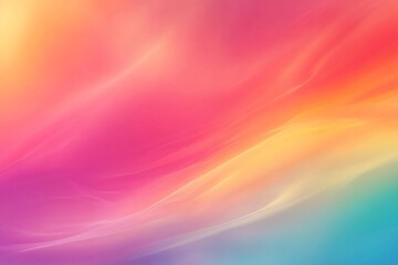 Soft and Dreamy Abstract Background with Flowing Colors and Light for Creative Inspiration : Generative AI