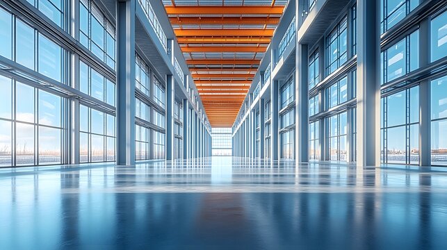 Modern residential steel construction with reinforced columns, built to withstand extreme weather, ultra-detailed rendering