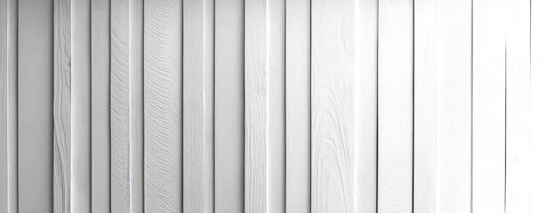 Obraz premium Elegant White Wooden Panel Background for Modern Interior Decoration : Generative AI