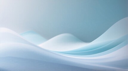 Minimalist Soft Blue Gradient Background – Smooth Abstract Texture in Ultra HD