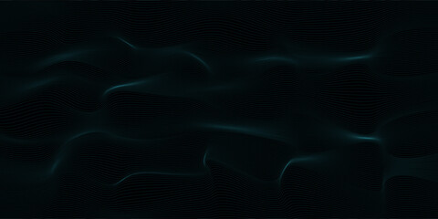 Bubble swelling as mountain. Hill, spherical protrusion. Hemisphere from dots.. Particle points dimension sound wave eps 10