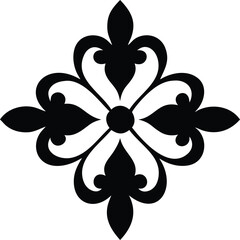 fleur de lis vector illustration © FEROZA