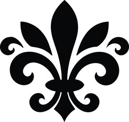 fleur de lis vector illustration © FEROZA