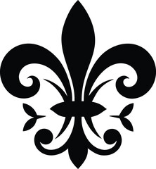 fleur de lis vector illustration © FEROZA