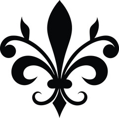 fleur de lis vector illustration