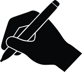 hand with pen