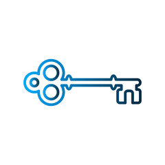 Key icon design template