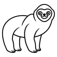 Simple Sloth Vector