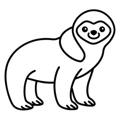 Simple Sloth Vector