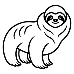 Simple Sloth Vector
