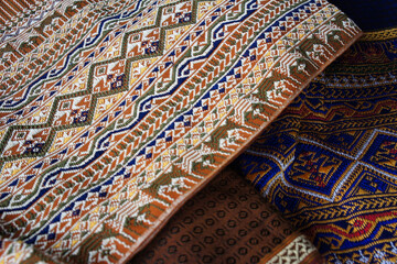 Thai embroidered cotton clothing (Teen Jok Handicrafts) made from natural materials