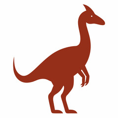 vector illustration of a dinosaur 
