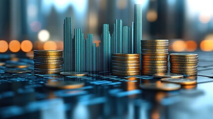 Financial growth visualized
