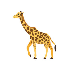 Obraz premium giraffe animal vector illustration