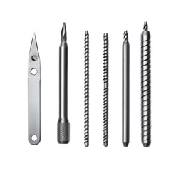 Precision Tools: A meticulously arranged array of steel tools showcases the sharp edge of innovation and craftsmanship