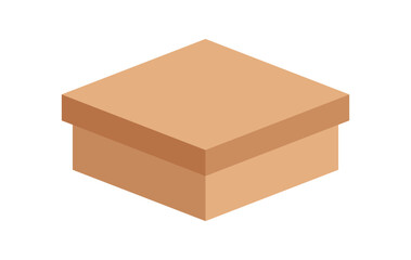 postal parcel box, carton shipping box, brown corrugated box, cardboard postage box for transportation