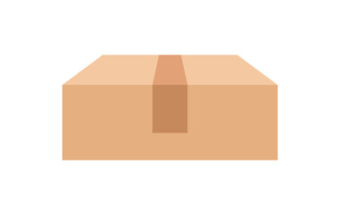 postal parcel box, carton shipping box, brown corrugated box, cardboard postage box for transportation