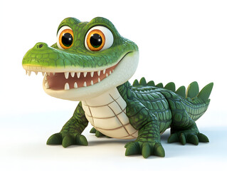 Fototapeta premium Cheerful Alligator