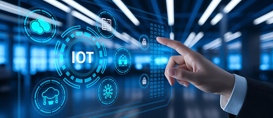 Internet of Things (IoT) Technology and Smart Connectivity,  IoT solutions, smart devices, connected devices, IoT security, IoT automation, cloud computing, AI and IoT, smart home, smart sensors.