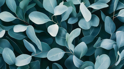 leaves with a soft matte texture, radiating a calming and aromatic presence 