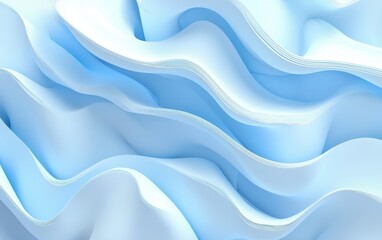 Obraz premium 3D minimalistic pastel blue background