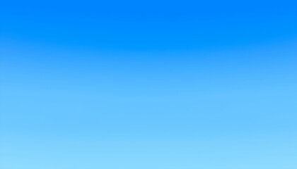 Obraz premium Clear Blue Sky Gradient Background