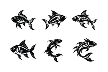 Mystic Tide Runner silhouette vector illustration