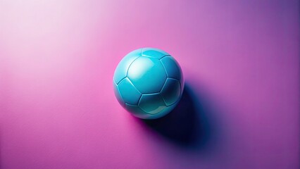 Minimalist Wall Ball Photography for Dynamic Action Freeze on Soft Feminine Backdrop, Perfect for Copy Space Design Elements