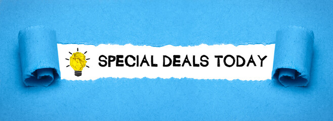 Special Deals Today	
