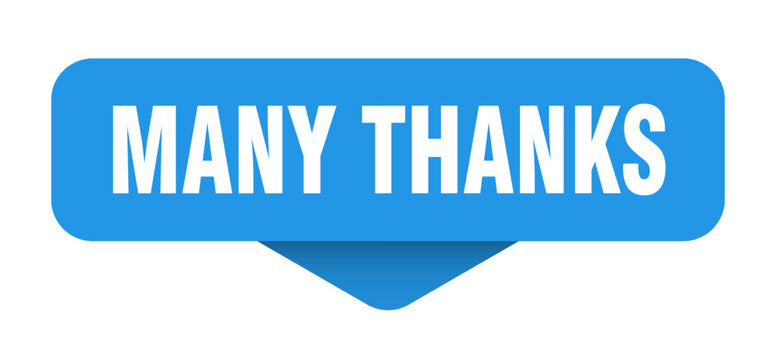 Many Thanks