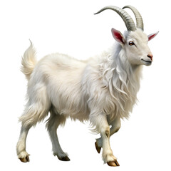 Majestic White Goat