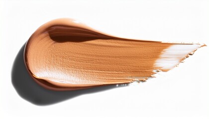 brown  on white background